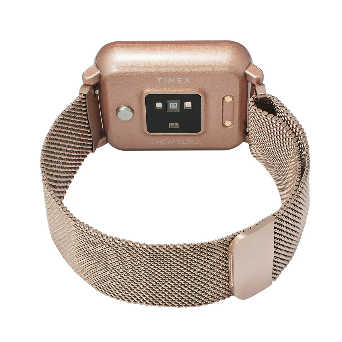 Timex Helix Unisex Tech Digital Dial Rectangle Case Temperature  HRM  SpO2  Function Watch -TWTXW104T - Image 5