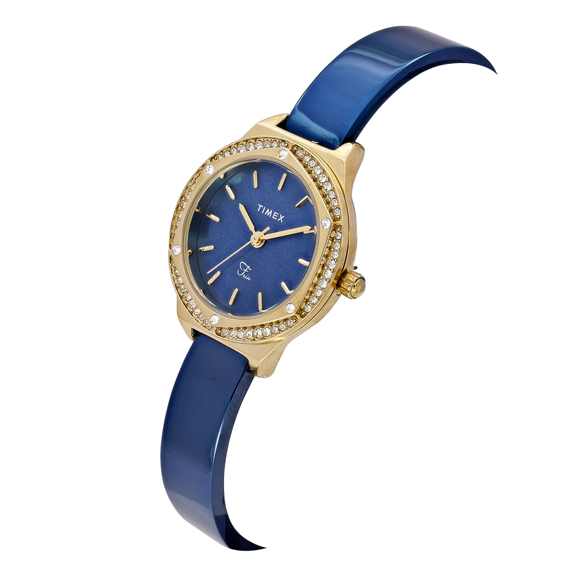 TIMEX Fria Blue Round Dial Analog Women's Watch - TWEL24203 - Image 2