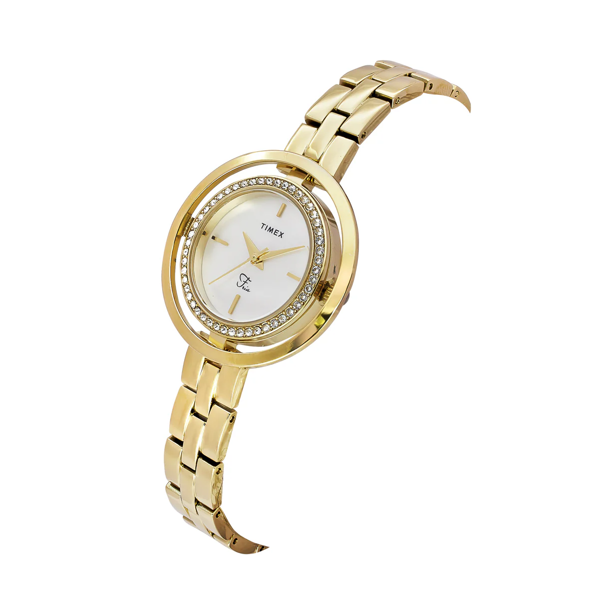 TIMEX Fria White Round Dial Analog Women's Watch - TWEL24301 - Image 2