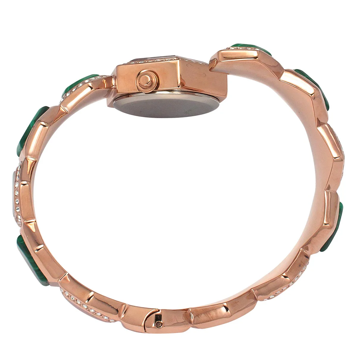 TIMEX Fria Women Green Hexagon Dial Analog Watch - TWEL17901 - Image 5