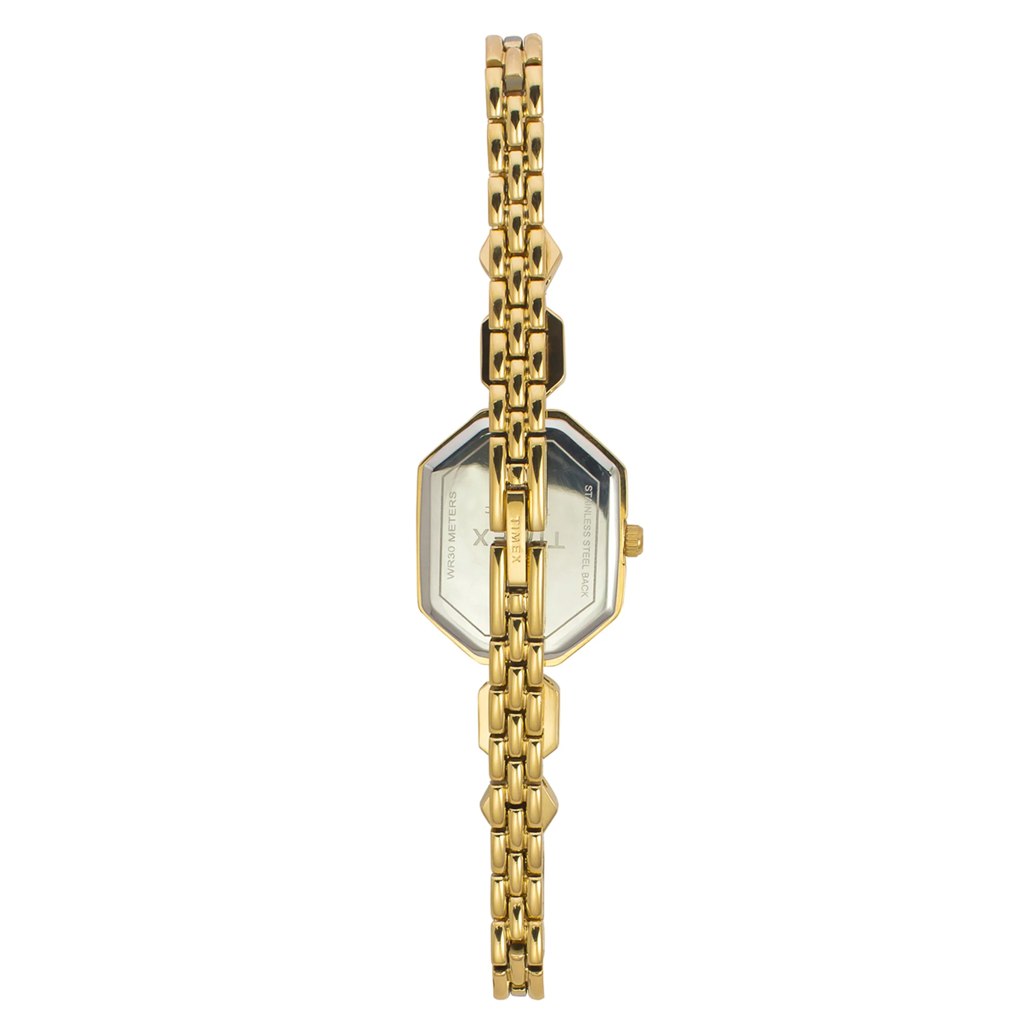 TIMEX Fria Women Mother of Pearl White Octagonal Dial Analog Watch - TWEL21100 - Image 4