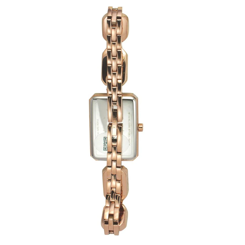 Timex Fria Women Blue Rectangular Analog Watch - TWEL16900 - Image 4