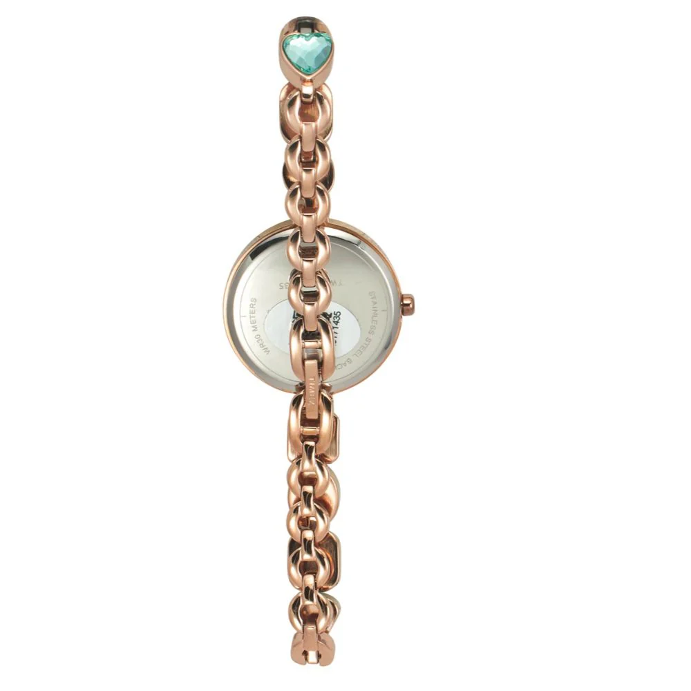 Timex Fria Women Blue Round Analog Watch - TWEL17300 - Image 4