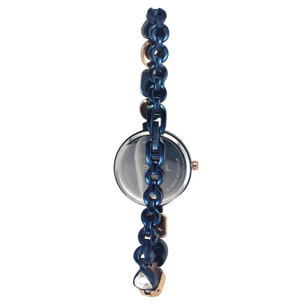 Timex Fria Women Blue Round Analog Watch - TWEL17303 - Image 4