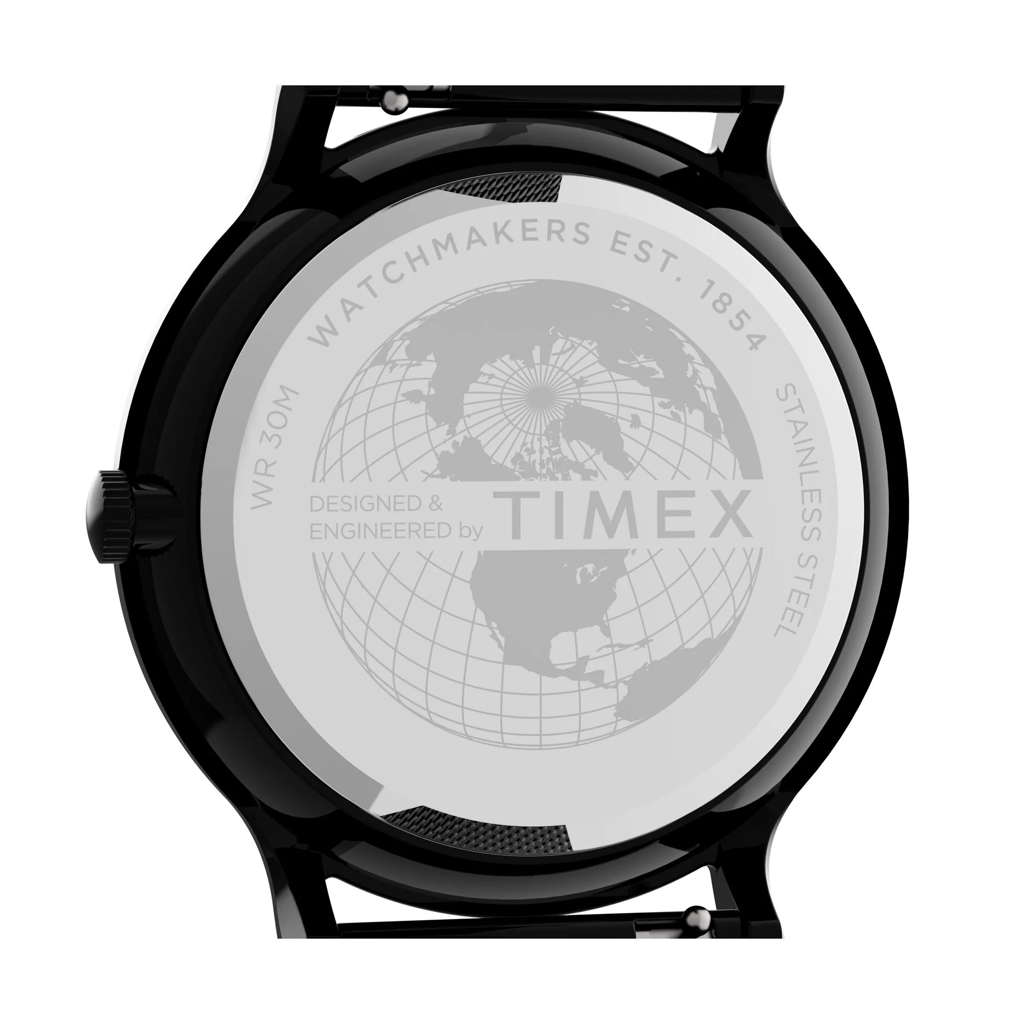 TIMEX Gallery Black Round Dial Analog Men's Watch - TW2T95300UJ - Image 4
