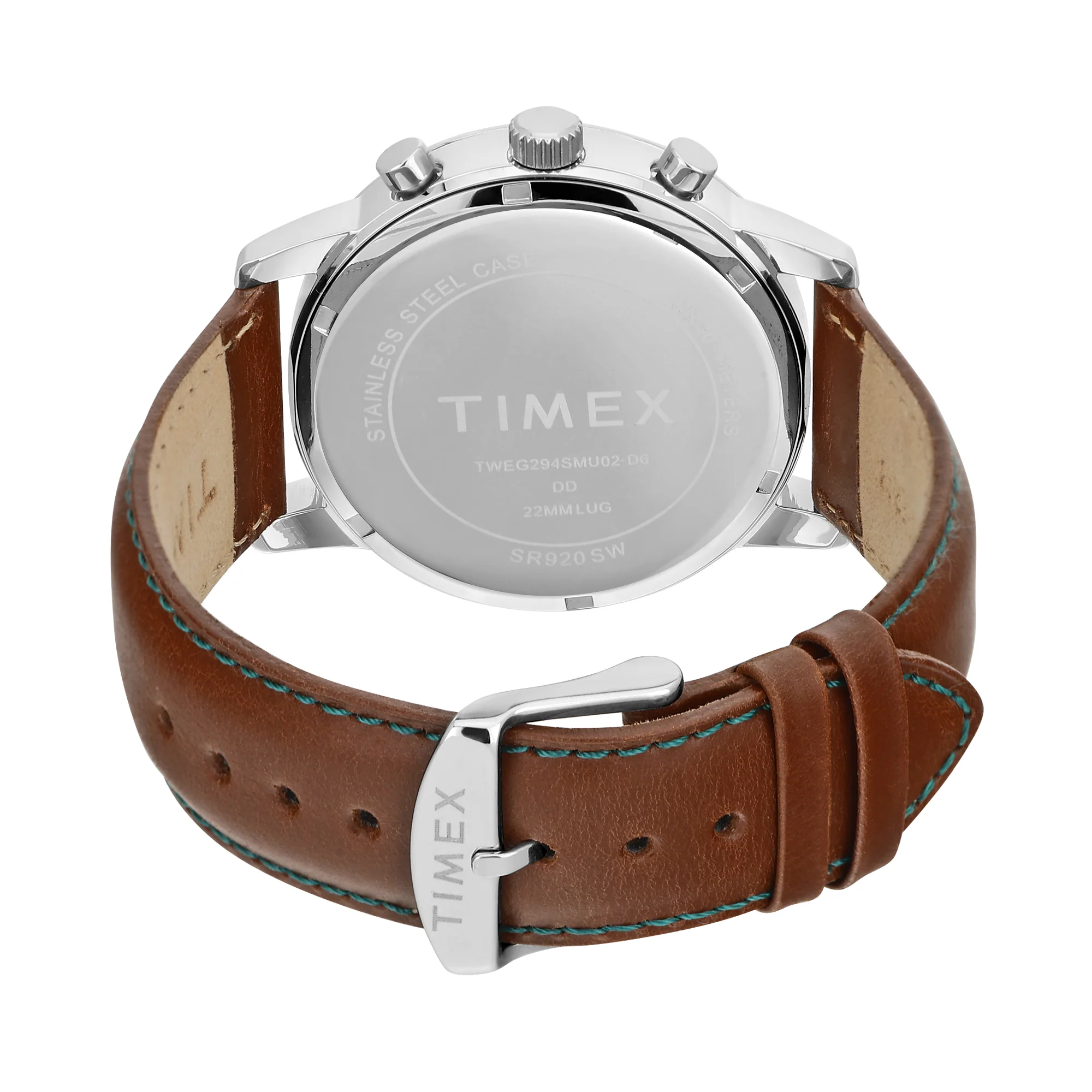 Timex Green Round Dial Analog Chronograph Men's Watch - TWEG294SMU02 - Image 4