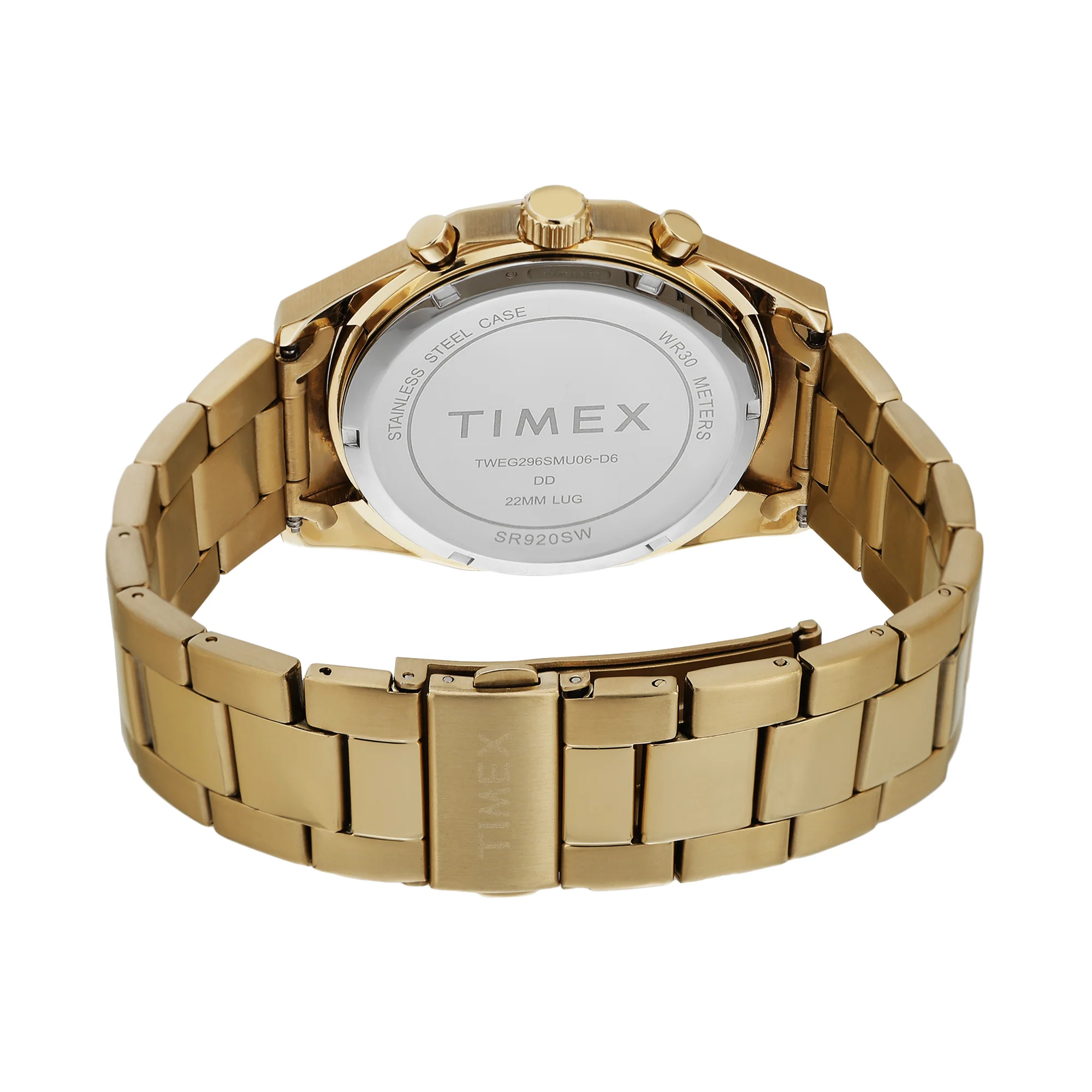 Timex Green Round Dial Analog Chronograph Men's Watch - TWEG296SMU06 - Image 4