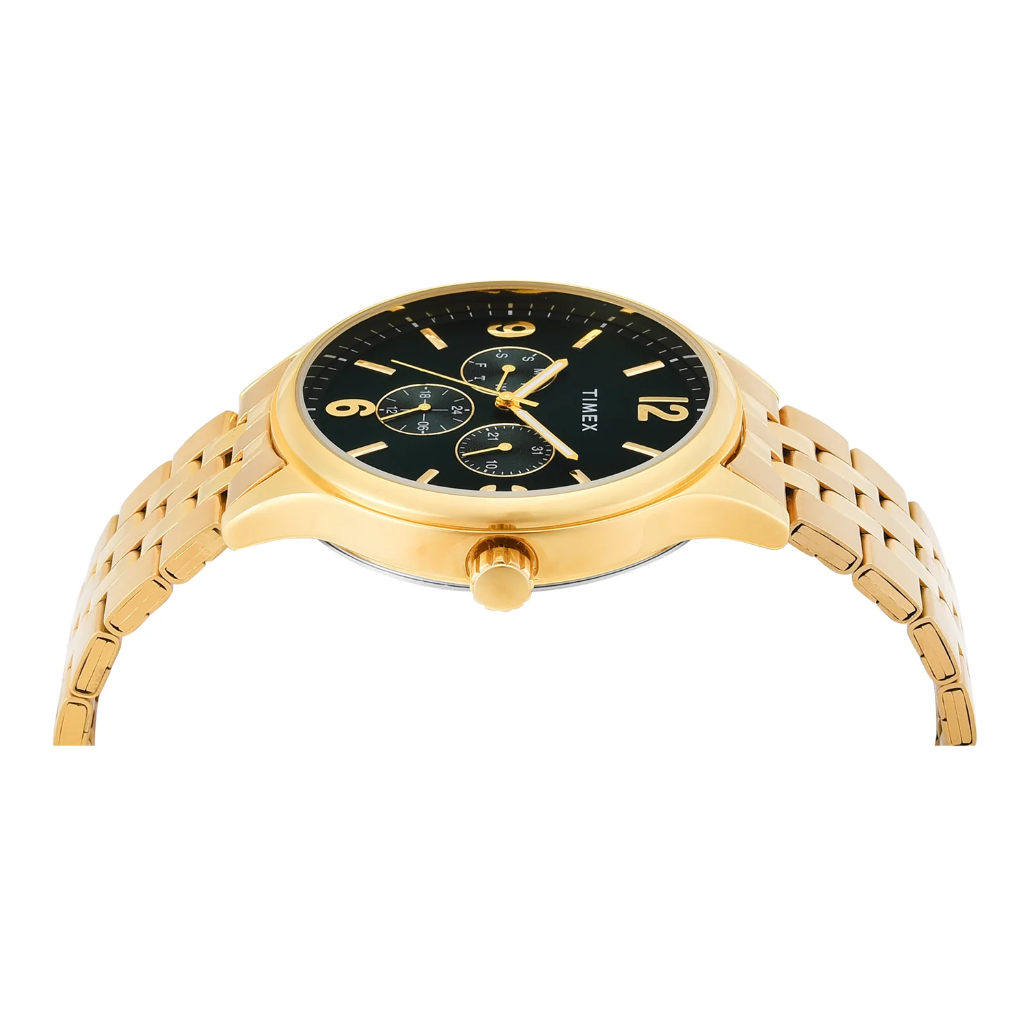 TIMEX Green Round Dial Analog Men's Watch - TWEG18440 - Image 5