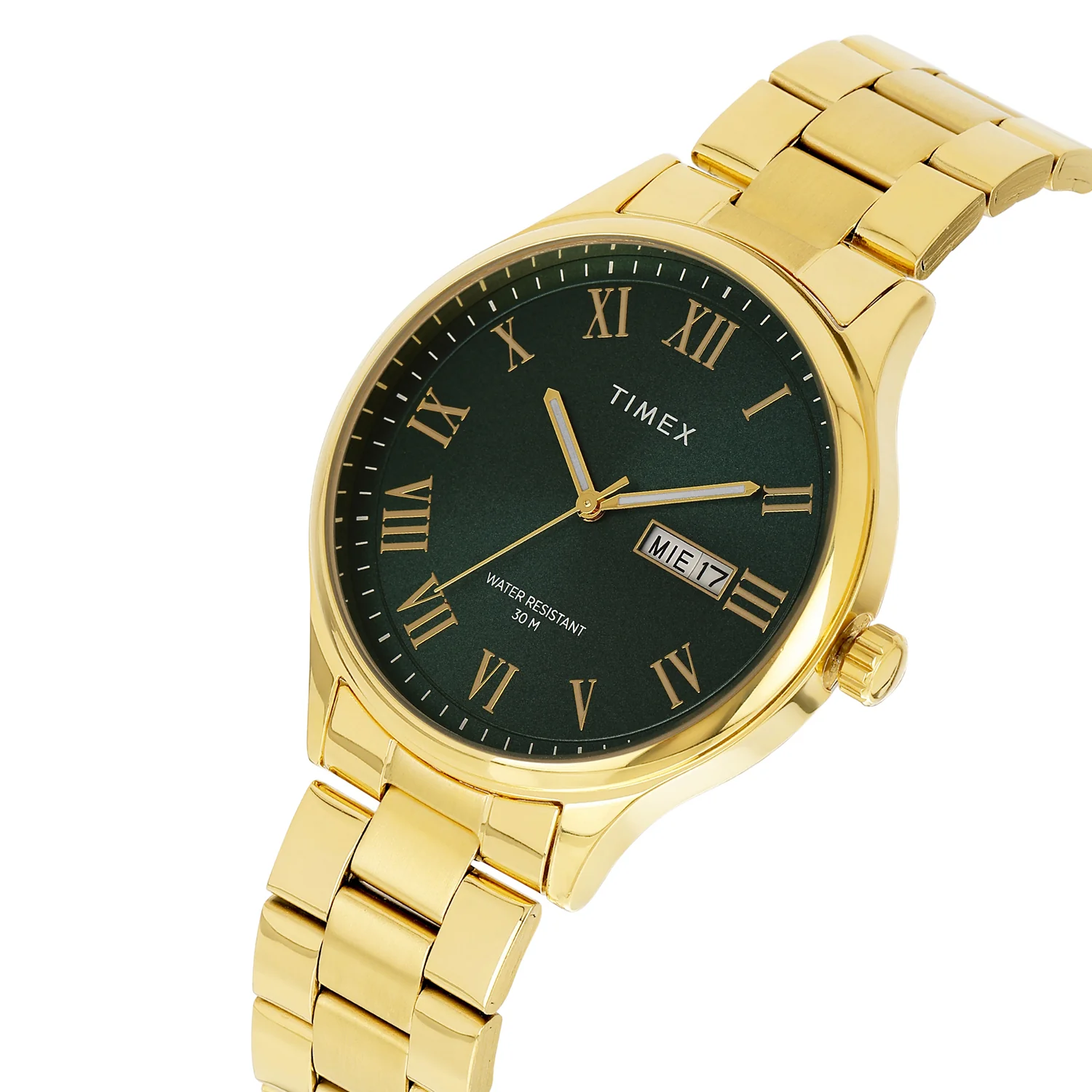 TIMEX Green Round Dial Analog Men's Watch - TWEG18446 - Image 2