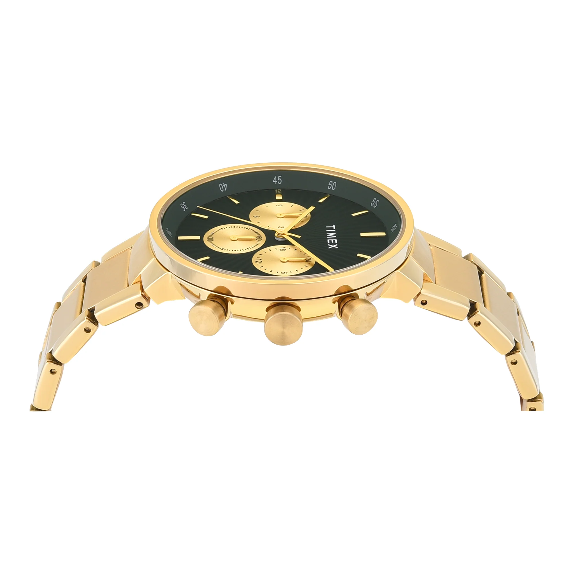 TIMEX Green Round Dial Analog Men's Watch - TWEG28401 - Image 3