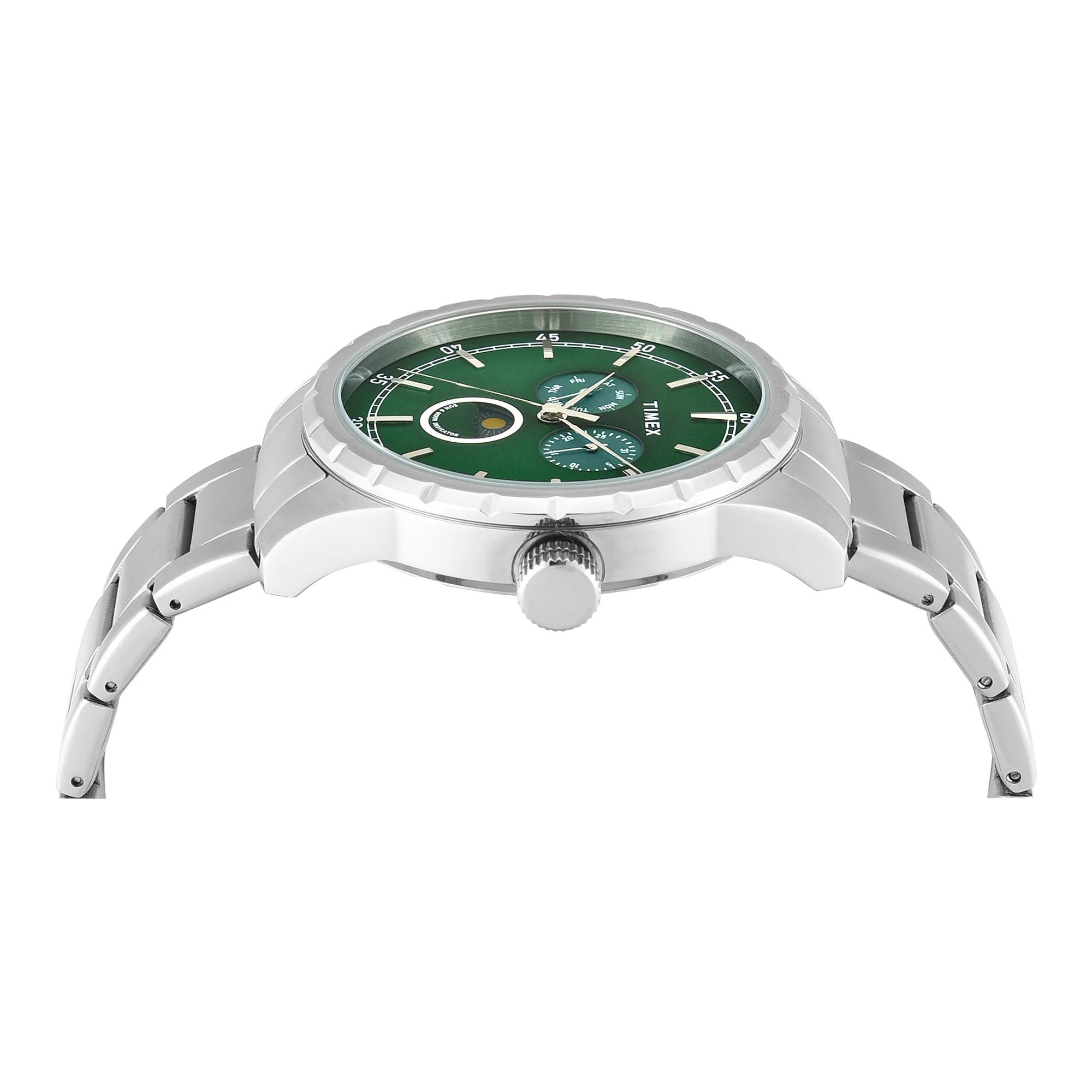 TIMEX Green Round Dial Analog Men's Watch - TWEG28503 - Image 4