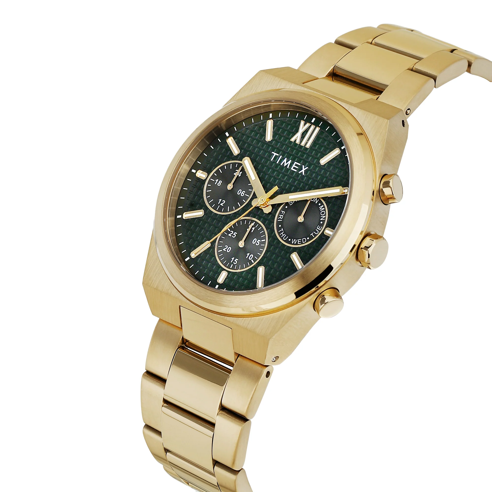 Timex Green Round Dial Analog Men's Watch - TWEG297SMU02 - Image 2