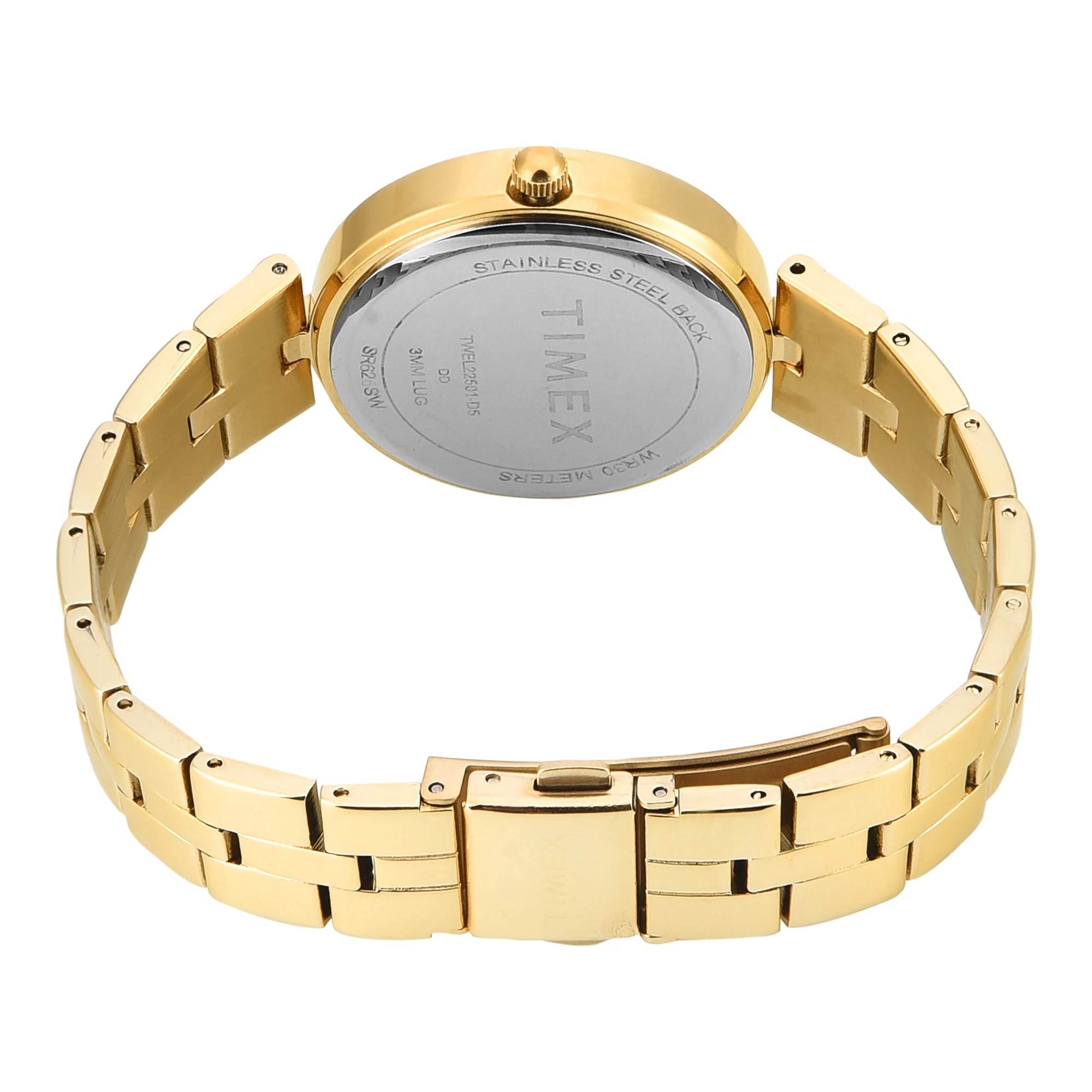 TIMEX Green Round Dial Analog Women's Watch - TWEL22501 - Image 5