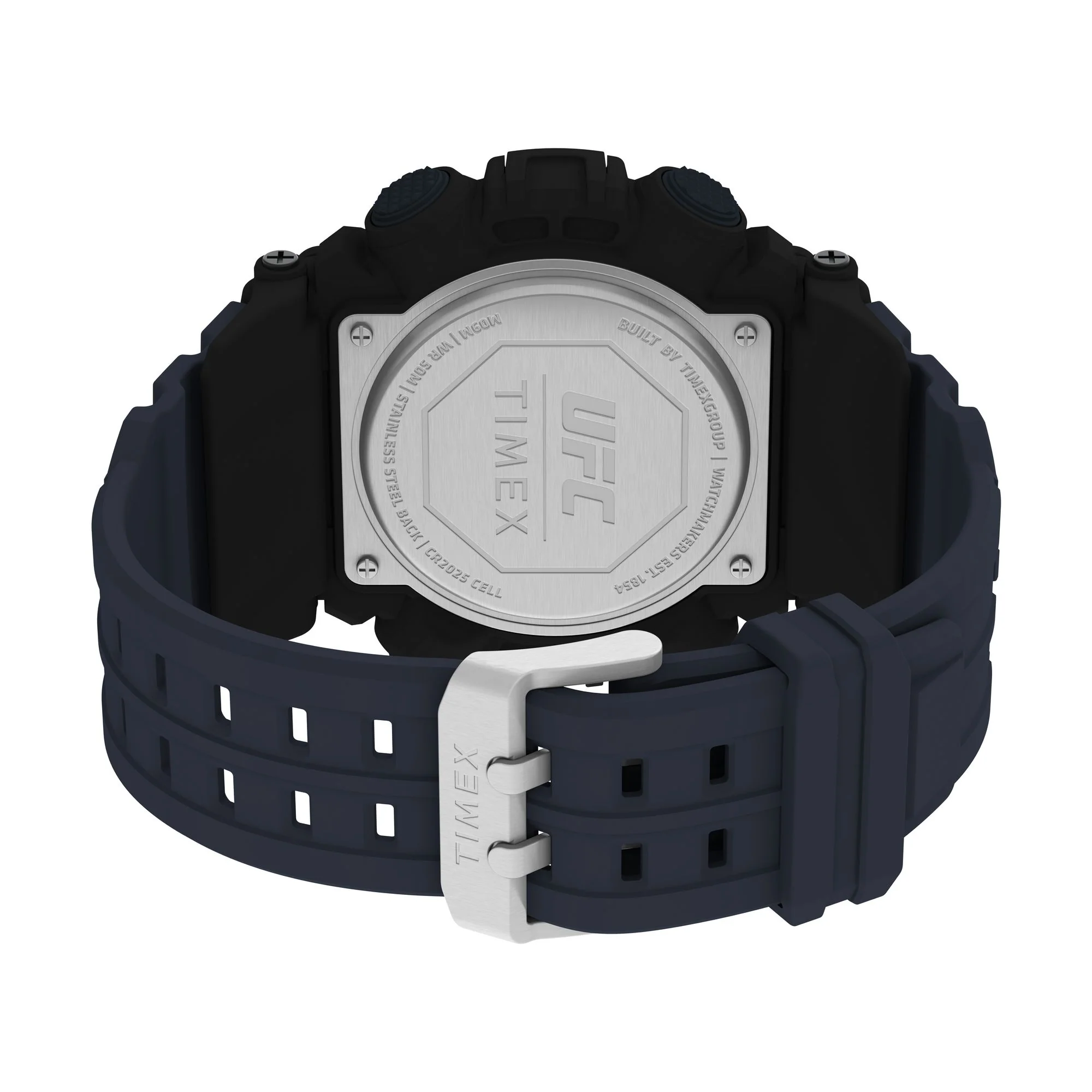TIMEX Grey Round Dial Digital Men's Watch - TW5M549000D - Image 5
