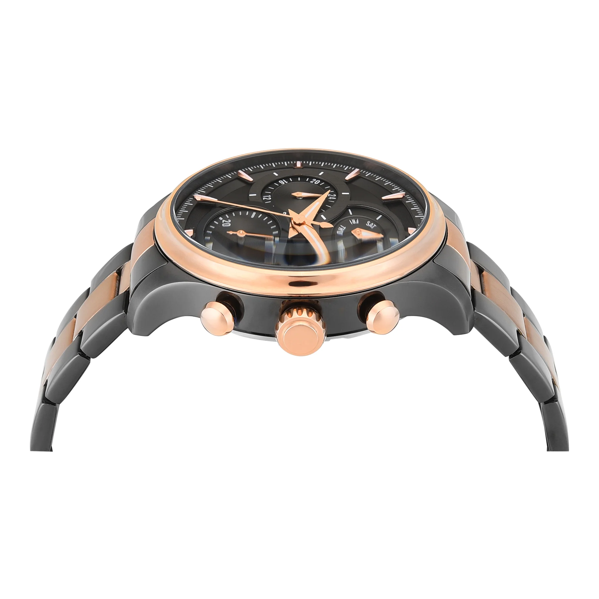 TIMEX Gunmetal Round Dial Analog Men's Watch - TWEG28103 - Image 4