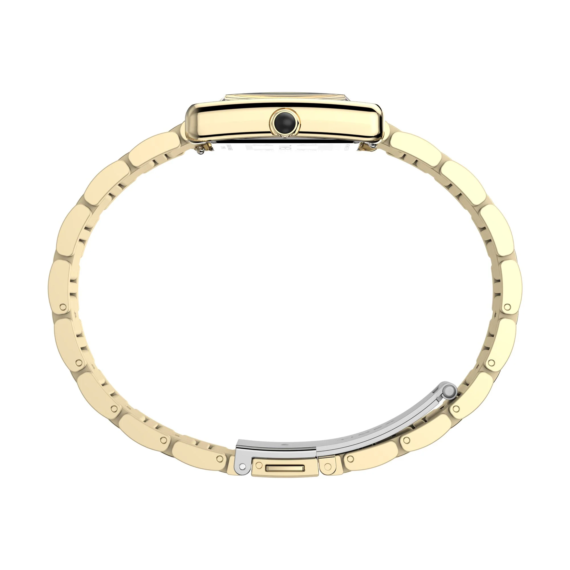 TIMEX Hailey Black Rectangle Dial Analog Women's Watch - TW2V81400UJ - Image 2