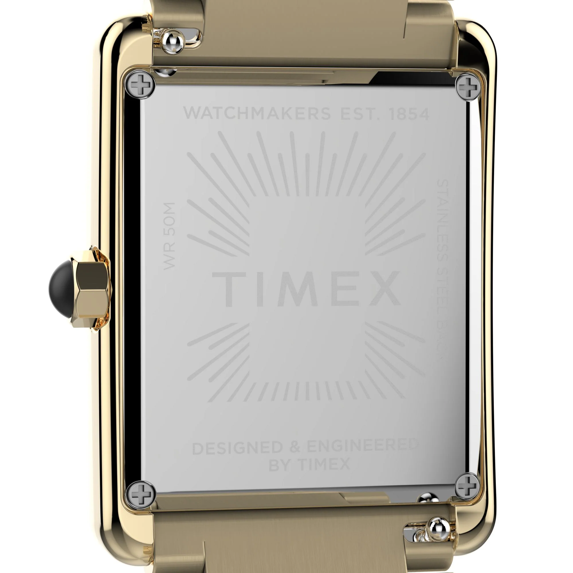 TIMEX Hailey Black Rectangle Dial Analog Women's Watch - TW2V81400UJ - Image 4