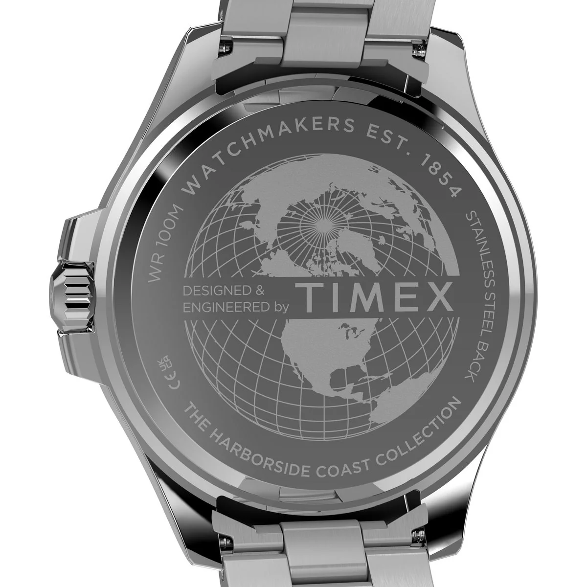 Timex Harborside Coast Round 43mm Black Dial Analog Men Watch - TW2Y33300UJ - Image 4