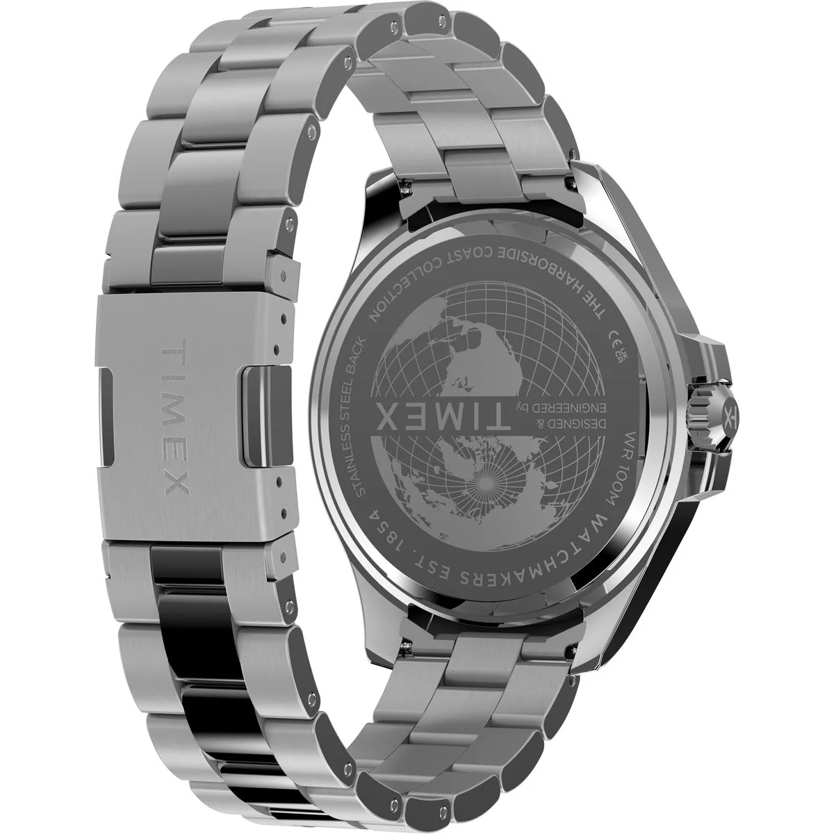 Timex Harborside Coast Round 43mm Black Dial Analog Men Watch - TW2Y33300UJ - Image 5