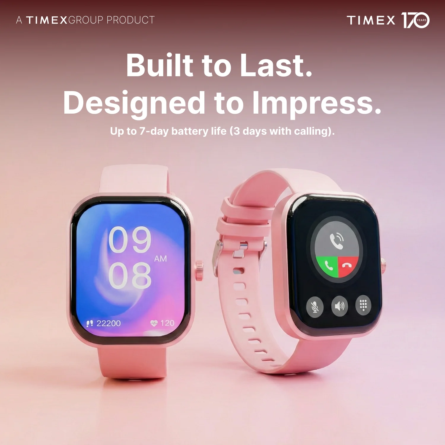 TIMEX iConnect Arc+ Smartwatch with 2.01 Inch IPS Display with  BT Calling Smartwatch for Unisex - TWIXW1601T - Image 7