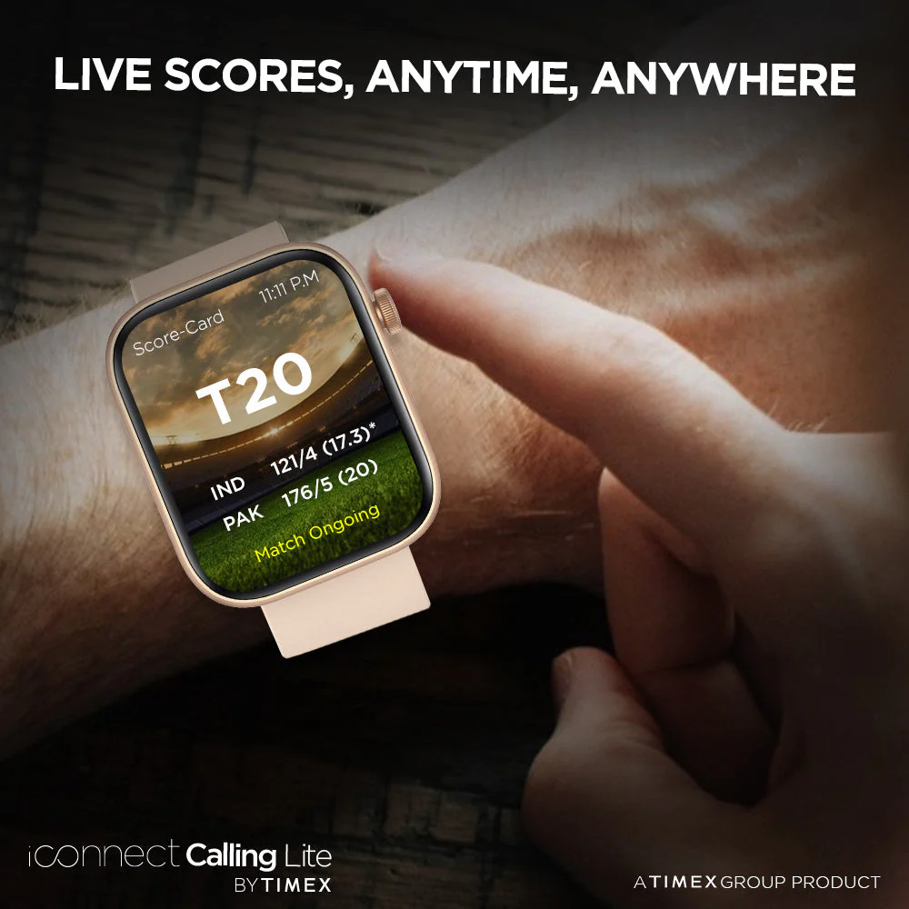 Timex iConnect Calling Lite 1.83 inches (4.6cm) Display BT Calling Smartwatch For Unisex - TWIXW601T - Image 4