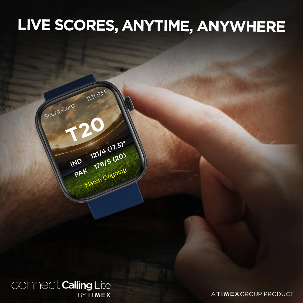Timex iConnect Calling Lite 1.83(4.6cm) Display BT Calling Smartwatch For Unisex - TWIXW604T - Image 5