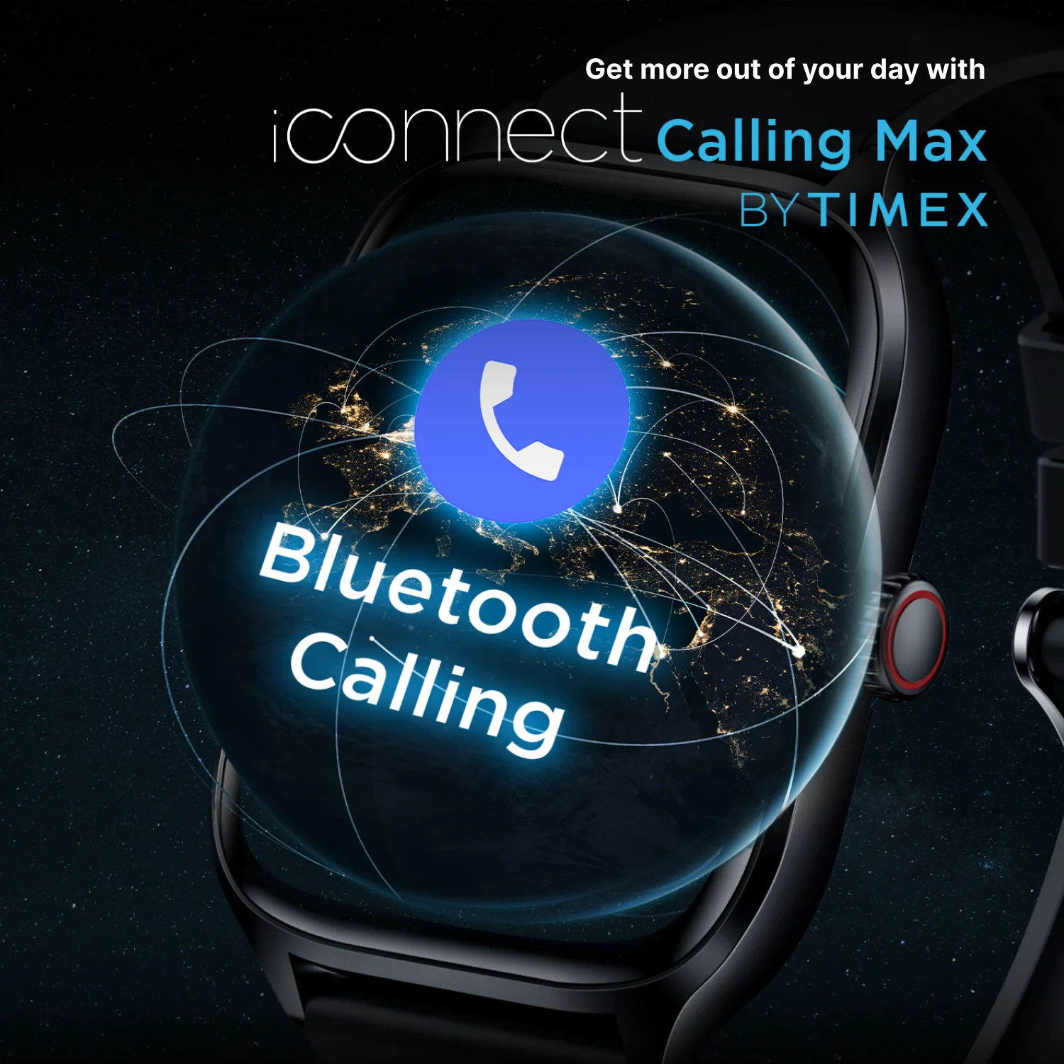 Timex iConnect Calling Max 2.01(5.1cm) Display with Functional Crown and BT Calling Smartwatch For Unisex - TWIXW1300T - Image 13