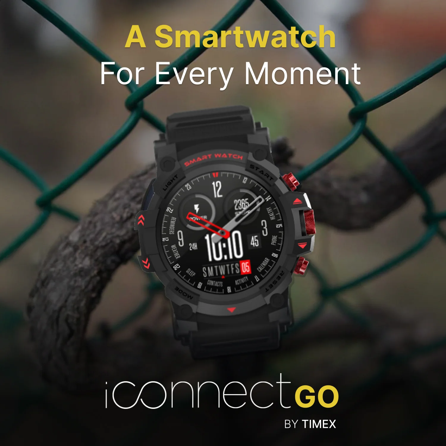 Timex iConnect Go 1.38 inches (3.50 cm) Display with Functional Crown and BT Calling Smartwatch For Unisex - TWIXW800T - Image 10