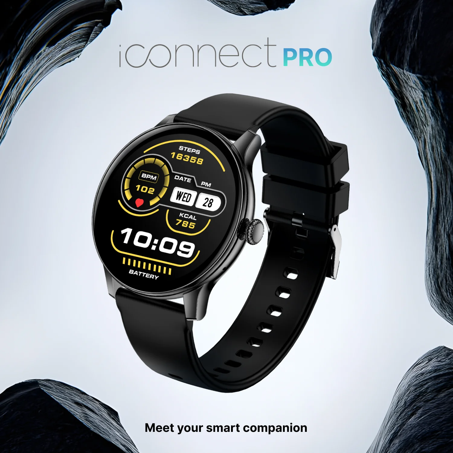 Timex iConnect Pro 1.38(3.50 cm) Display with Functional Crown and BT Calling Smartwatch For Unisex - TWIXW1200T - Image 10