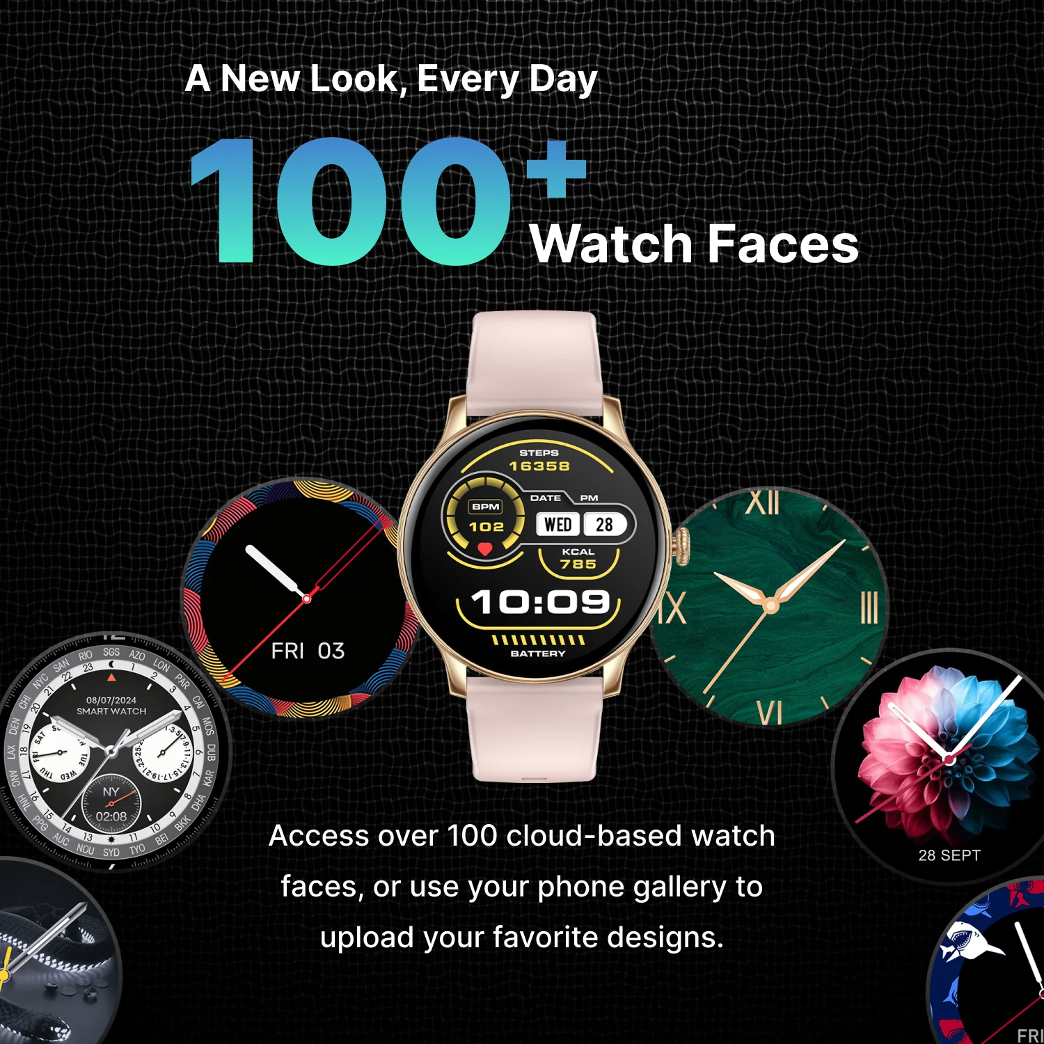 Timex iConnect Pro 1.38 inches (3.50 cm) Display with Functional Crown and BT Calling Smartwatch For Unisex - TWIXW1201T - Image 15