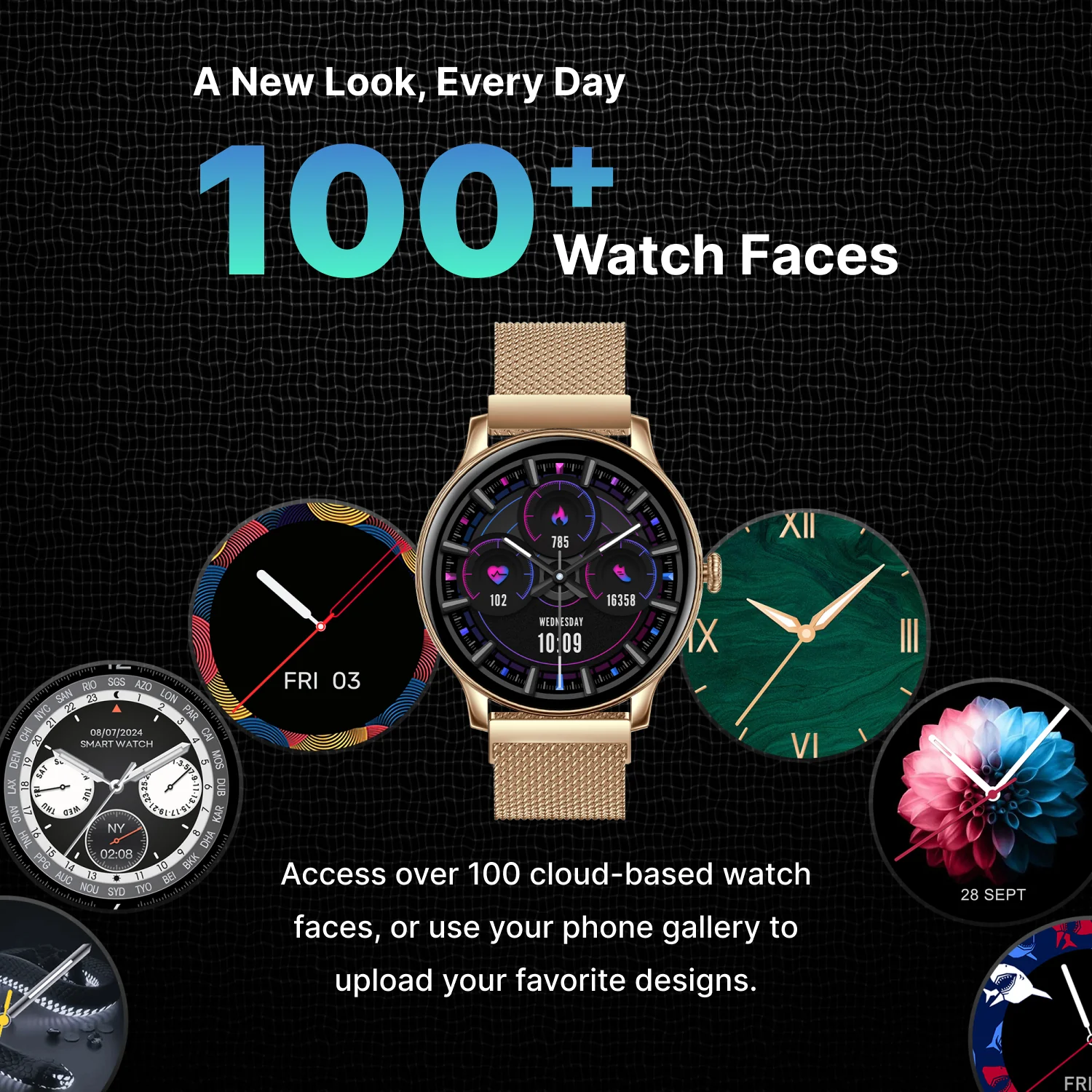 Timex iConnect Pro 1.38(3.50 cm) Display with Functional Crown and BT Calling Smartwatch For Unisex - TWIXW1204T - Image 16