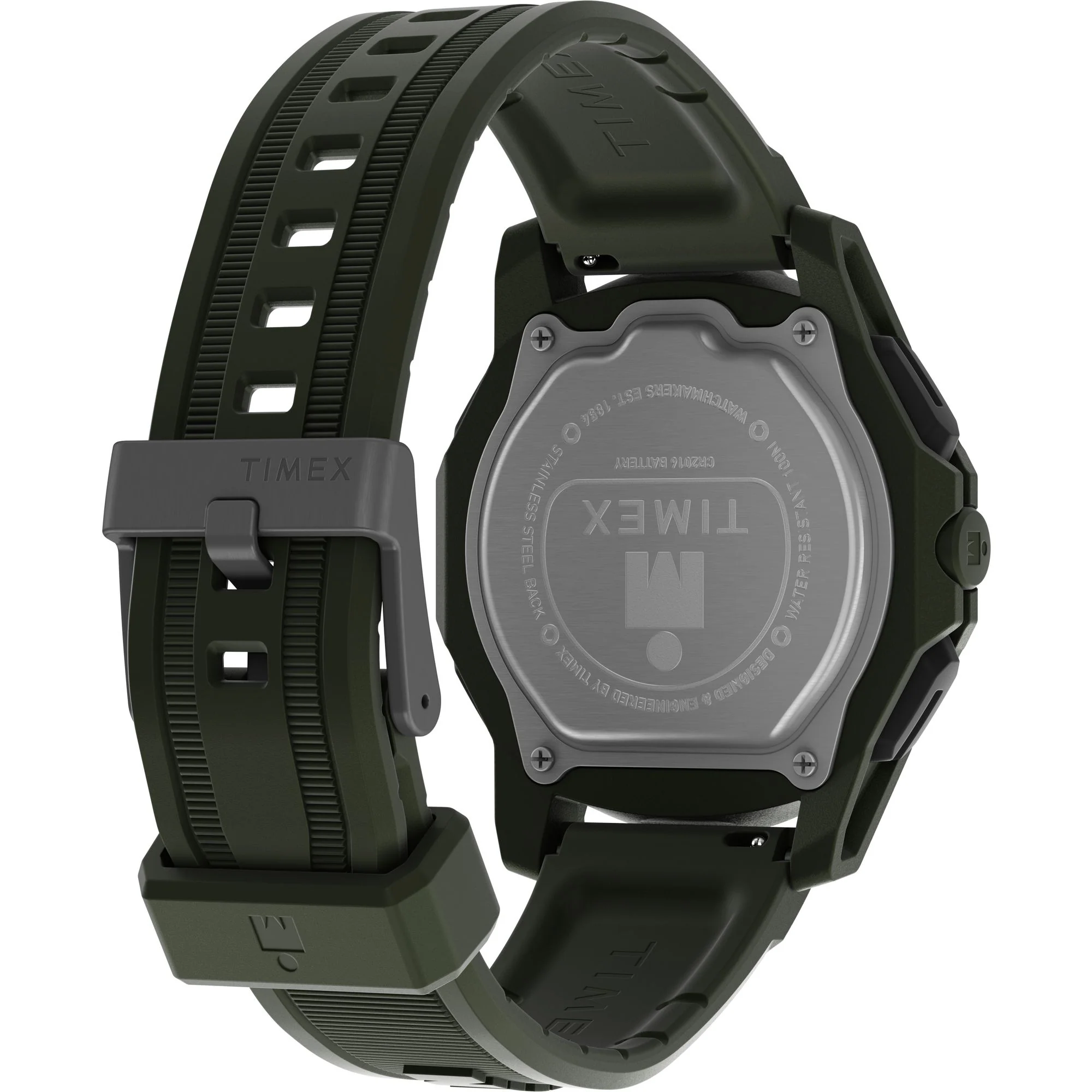 TIMEX Ironman Digital Adrenaline Men Black Round Dial Digital Watch - TW5M58000UJ - Image 4