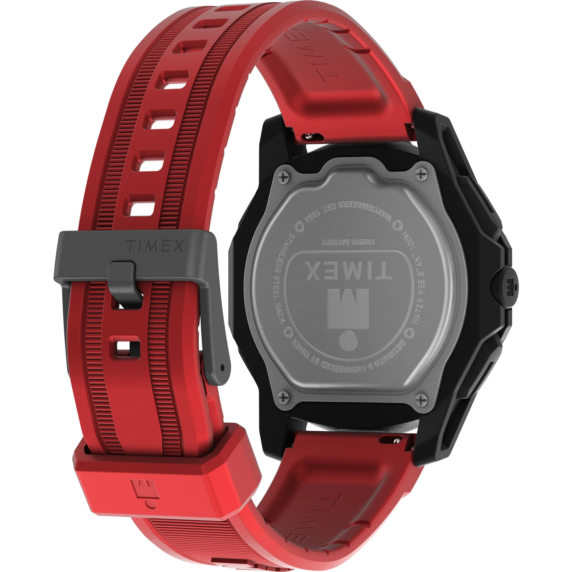 TIMEX Ironman Digital Adrenaline Men Grey Round Dial Digital Watch - TW5M57900UJ - Image 4