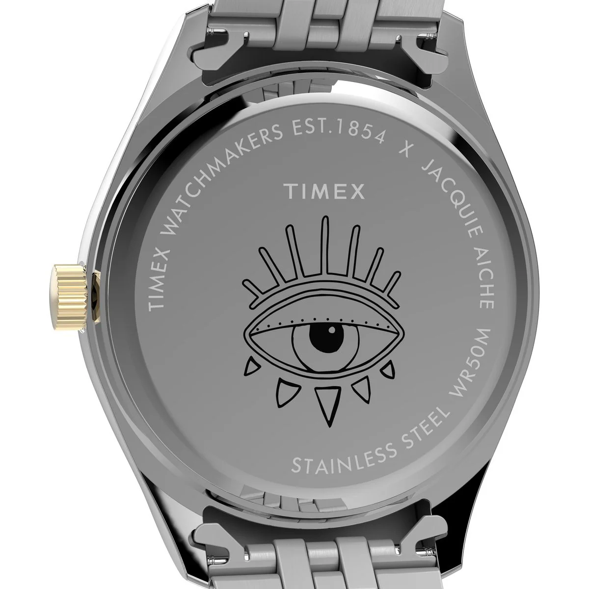 Timex x Jacquie Aiche 36mm Stainless Steel Bracelet Watch - Image 2
