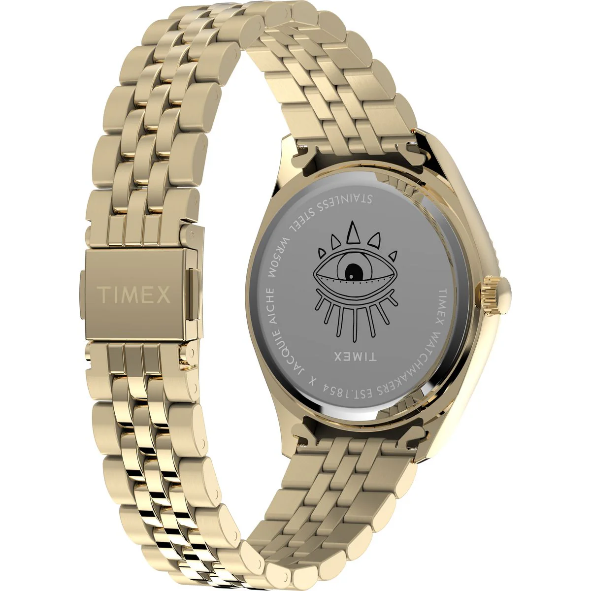 Timex x Jacquie Aiche 36mm Stainless Steel Bracelet Watch - Image 2