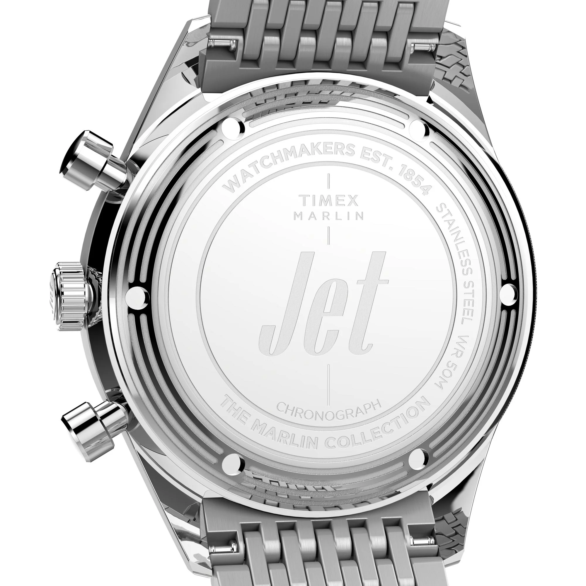 TIMEX Jet Silver Round Dial Analog Men's Watch - TW2Y24600UJ - Image 4