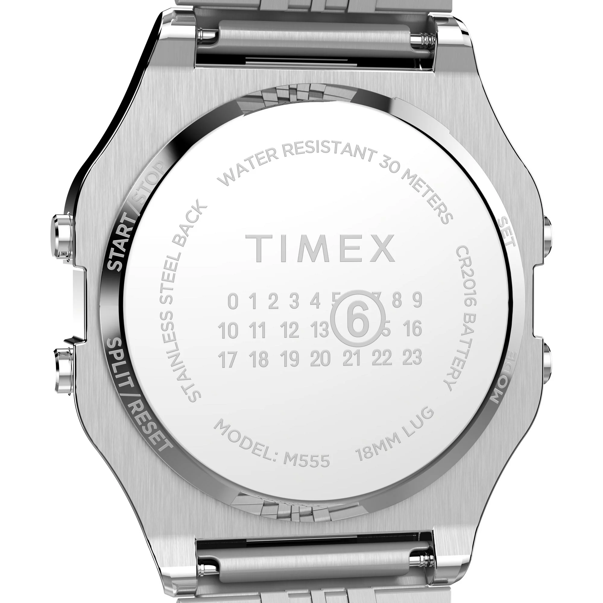 TIMEX LAB Unisex Green Square Digital Watch - TWG065600X6 - Image 4
