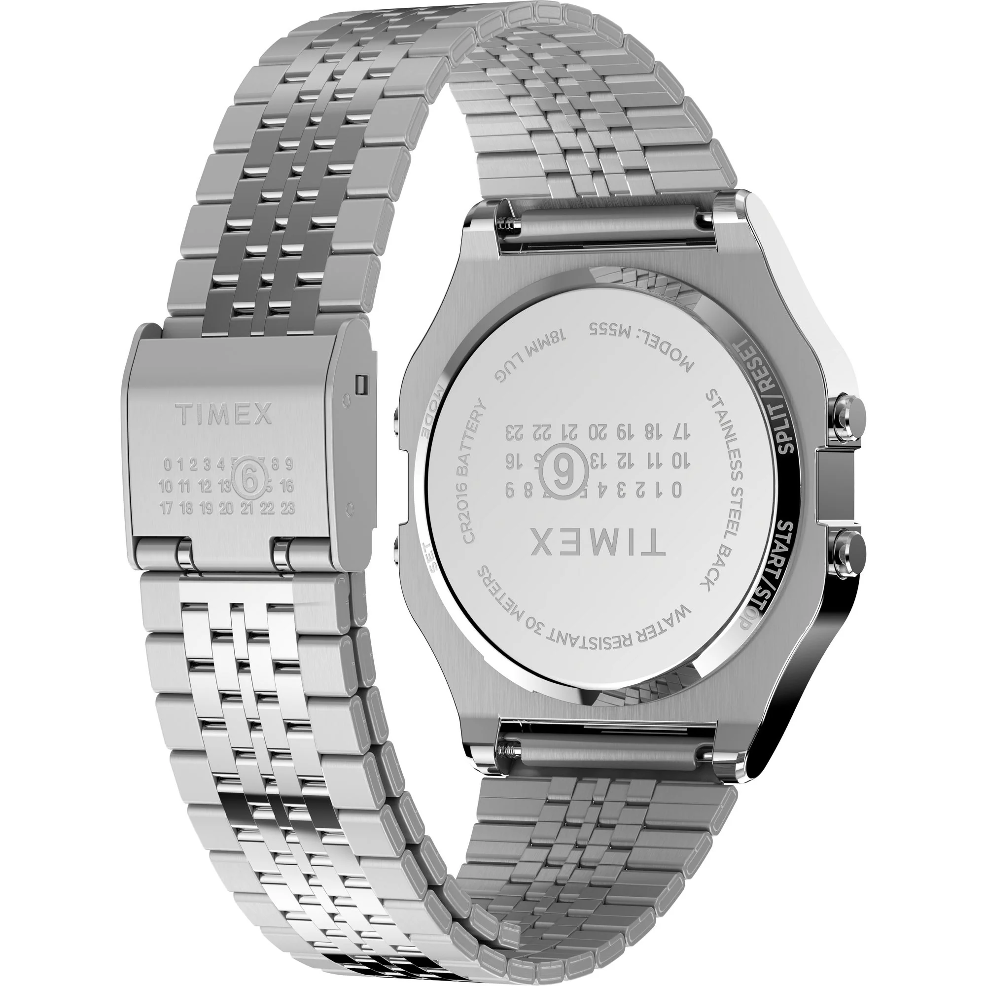 TIMEX LAB Unisex Green Square Digital Watch - TWG065600X6 - Image 5