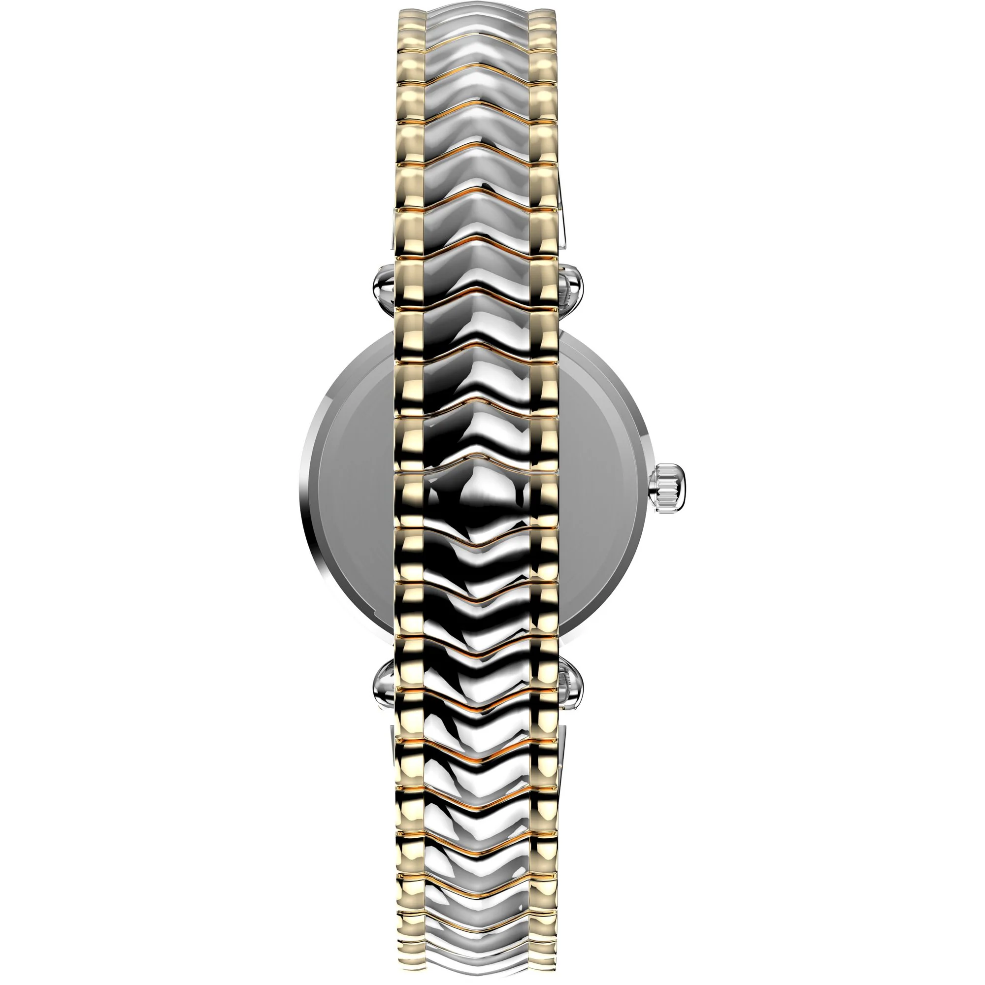 Timex Main Street Round 25mm White Dial Analog Women Watch - T21854UJ - Image 3