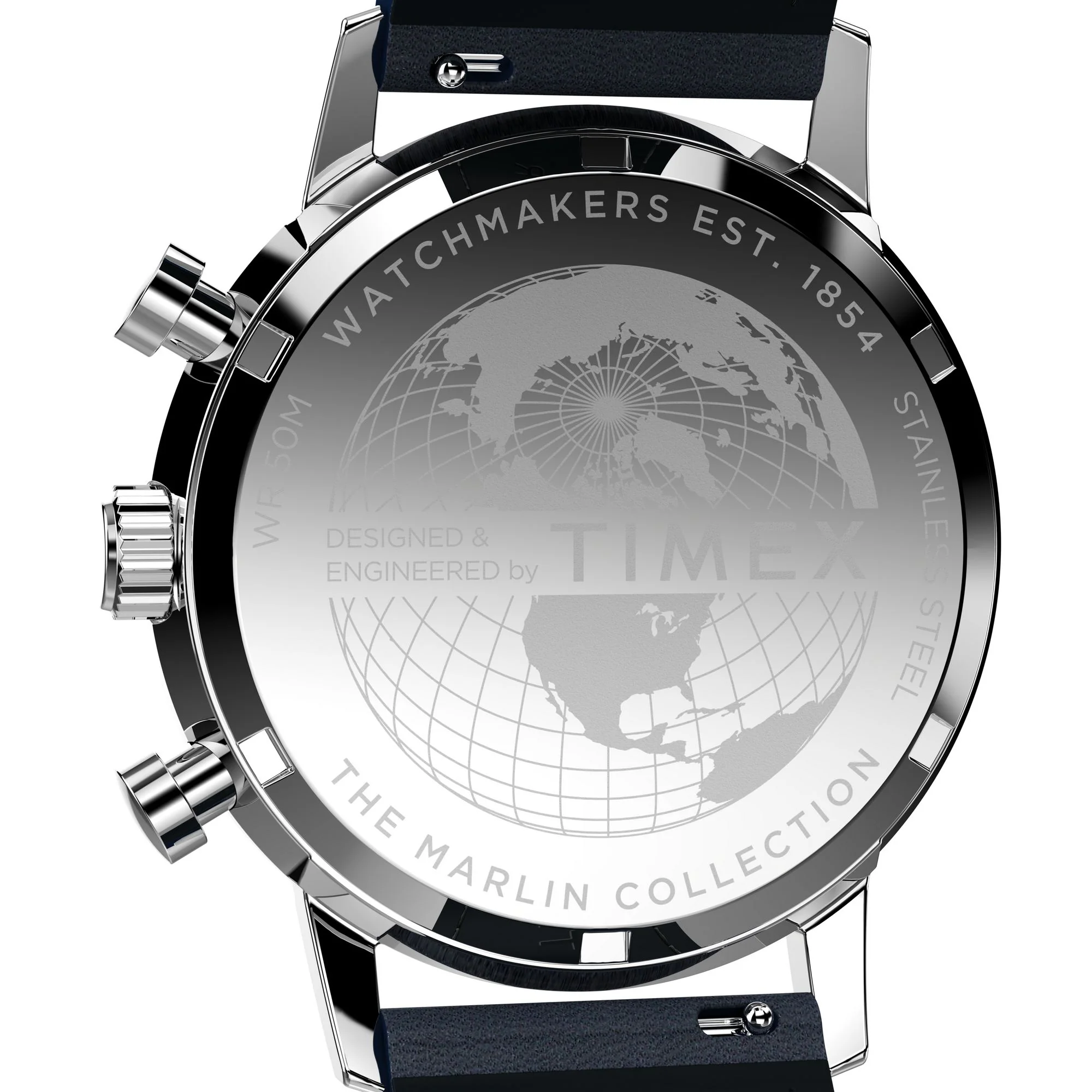 TIMEX Marlin Blue Round Dial Analog Men's Watch - TW2W99000UJ - Image 4