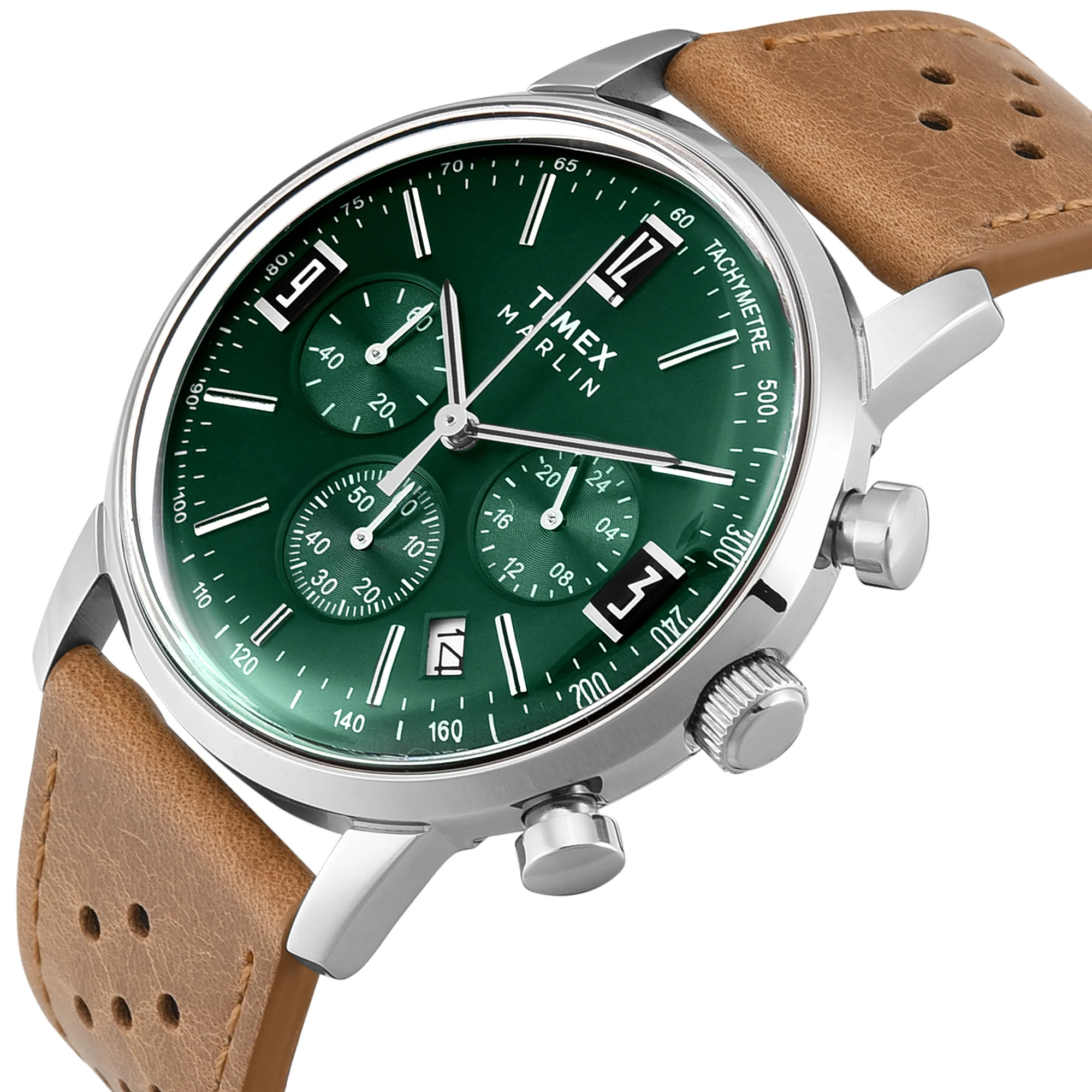TIMEX Marlin? Green Round Dial Analog Men's Watch - TWEG26702 - Image 2