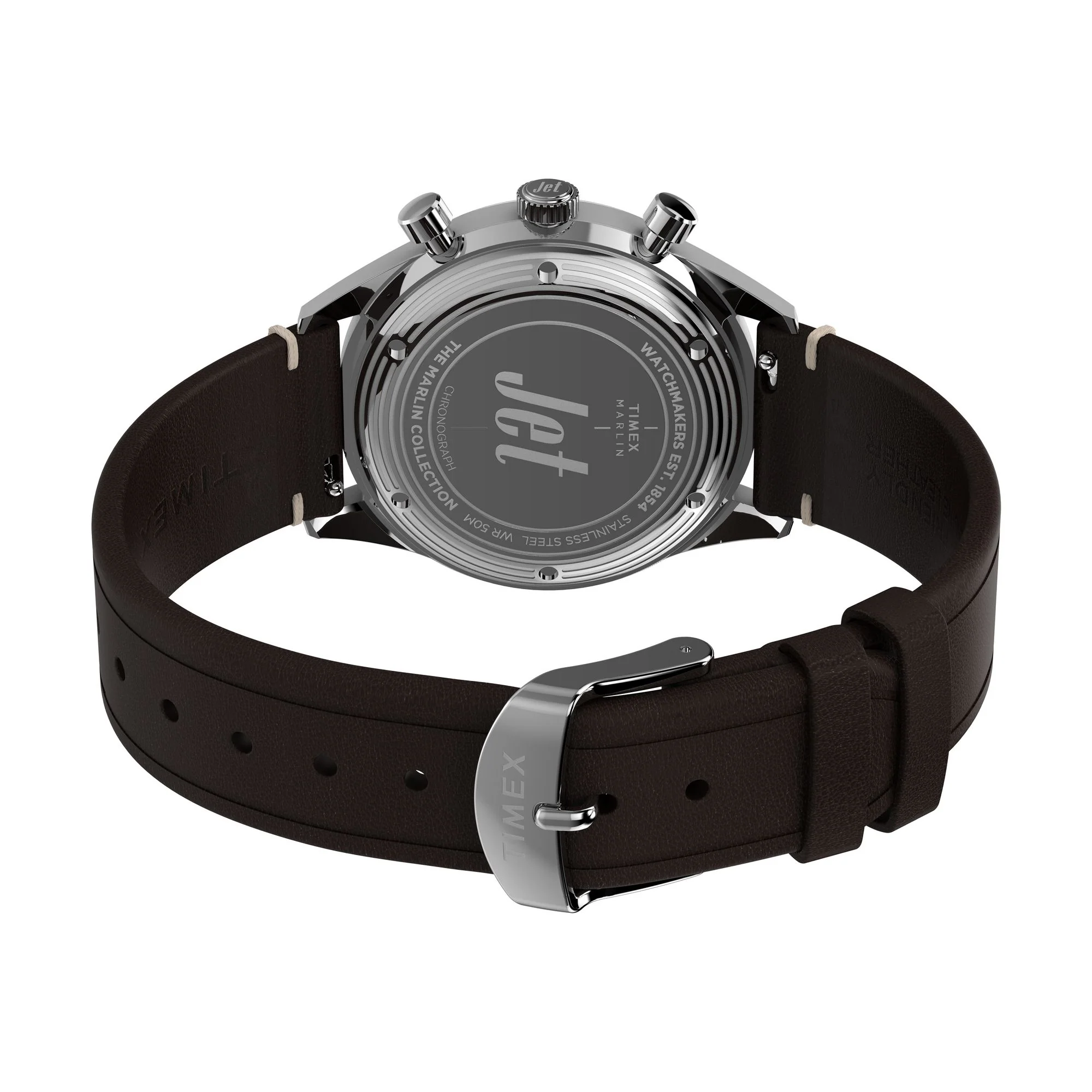 TIMEX Marlin Jet Brown Round Dial Analog Men's Watch - TW2Y24700IK - Image 5