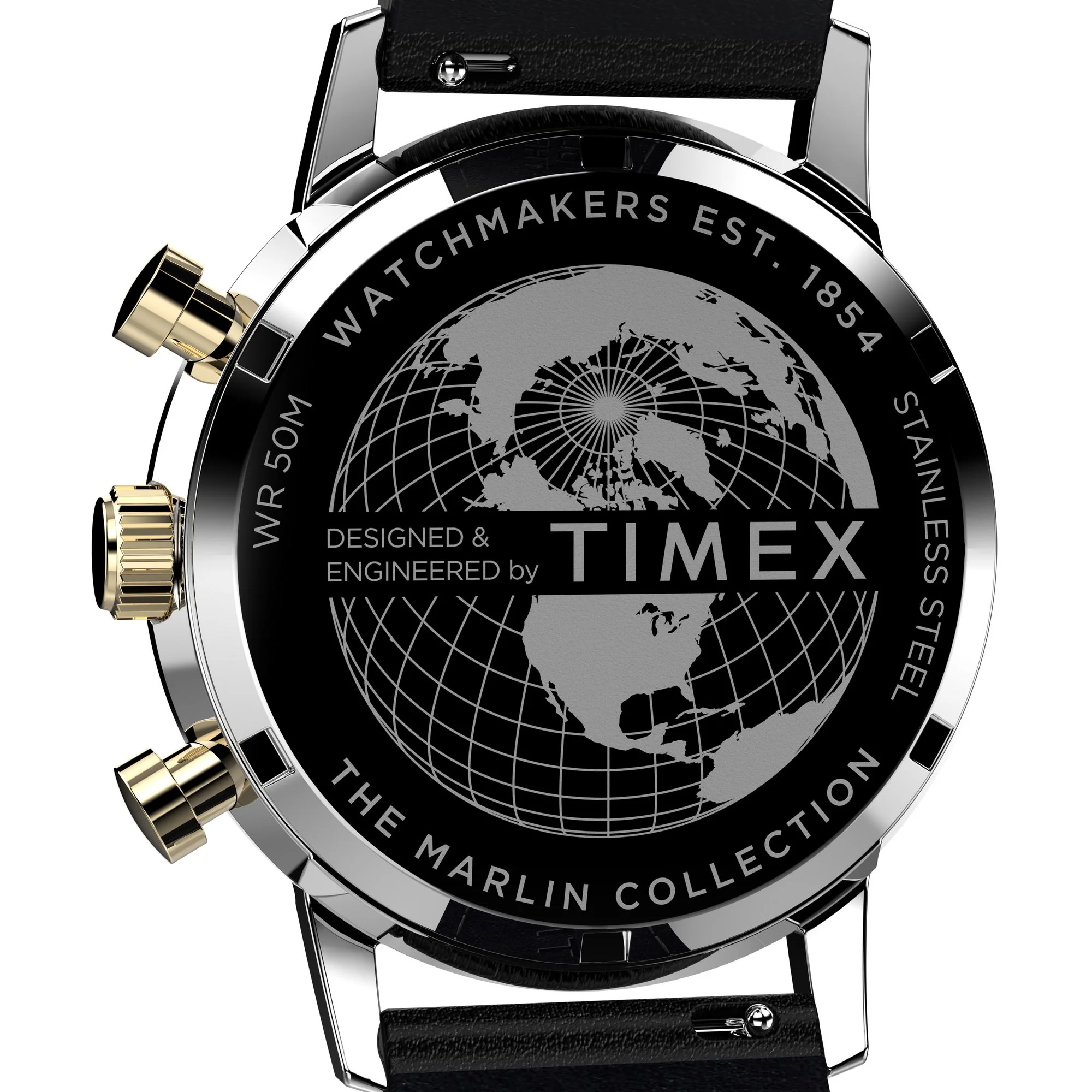 TIMEX Marlin Men Black Round Dial Analog Watch - TW2W51500UJ - Image 4