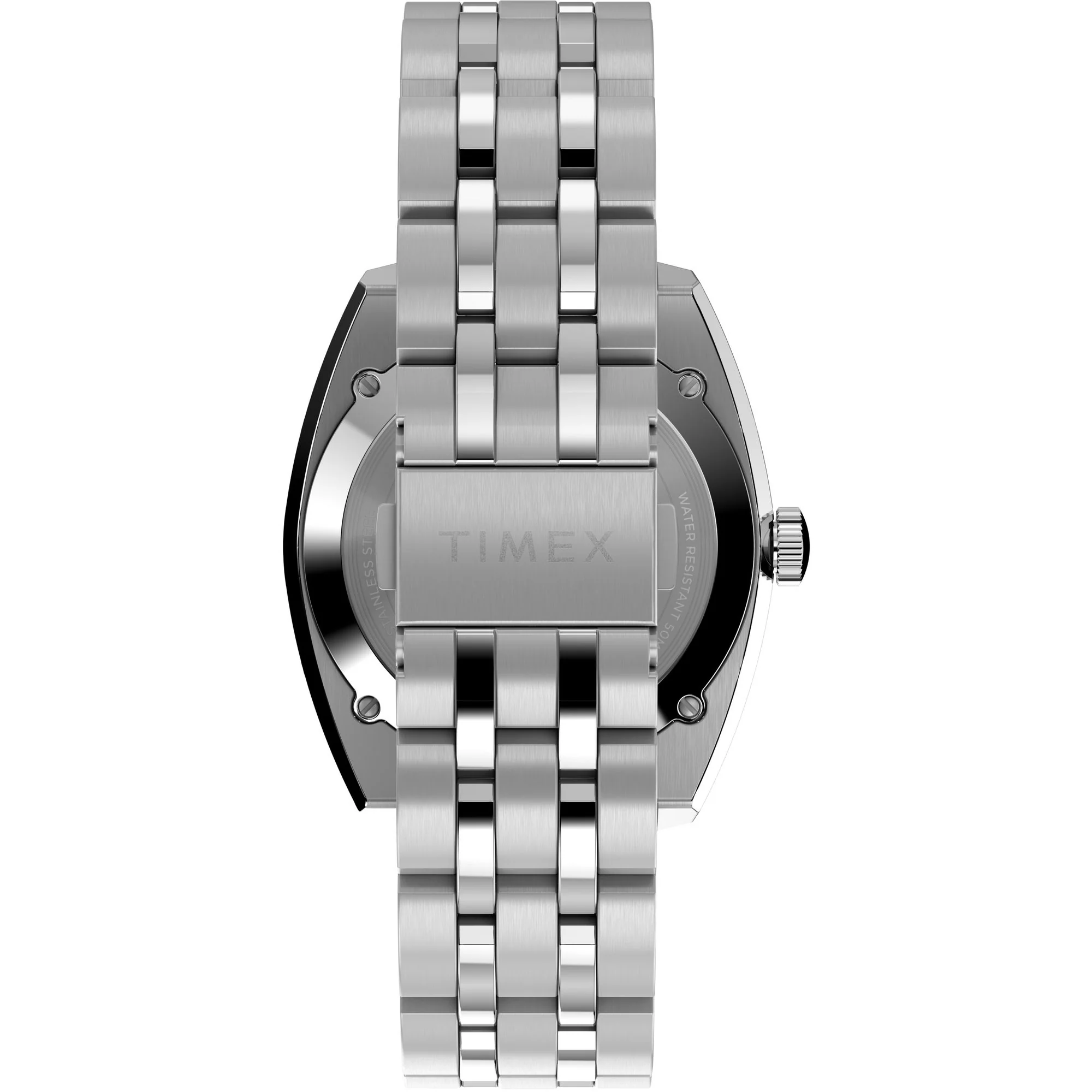 TIMEX Marlin Men Black Tonneau Dial Automatic Analog Watch - TW2W58800UJ - Image 4