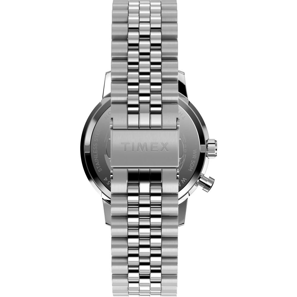 Marlin Moon Phase 40mm Stainless Steel Bracelet Watch - Image 4