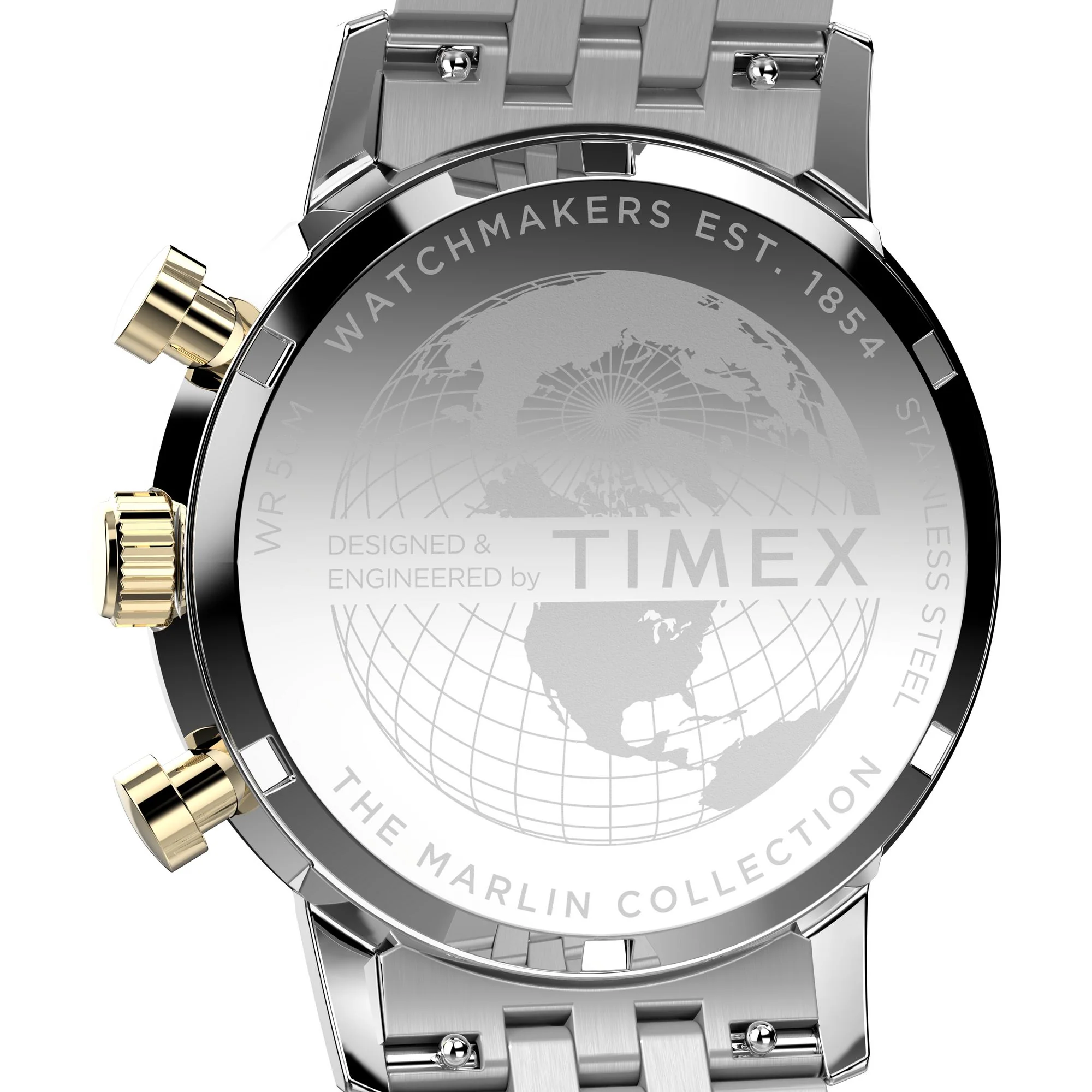 TIMEX Marlin Men Blue Round Dial Analog Watch - TW2W60200UJ - Image 4