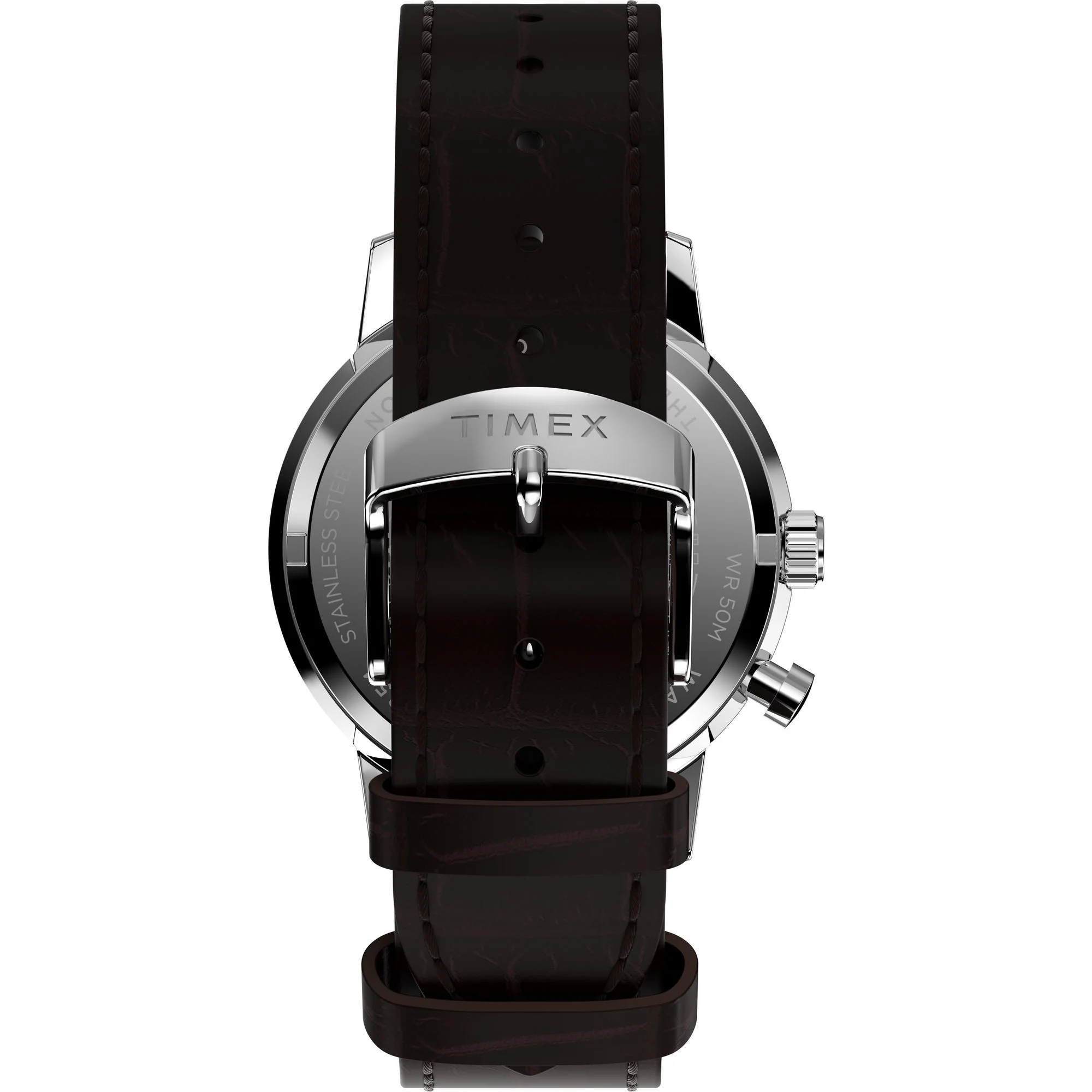 Timex Marlin Rose Gold-Tone Round Dial Analog Moon Phase Men's Watch - TWEG26801 - Image 3