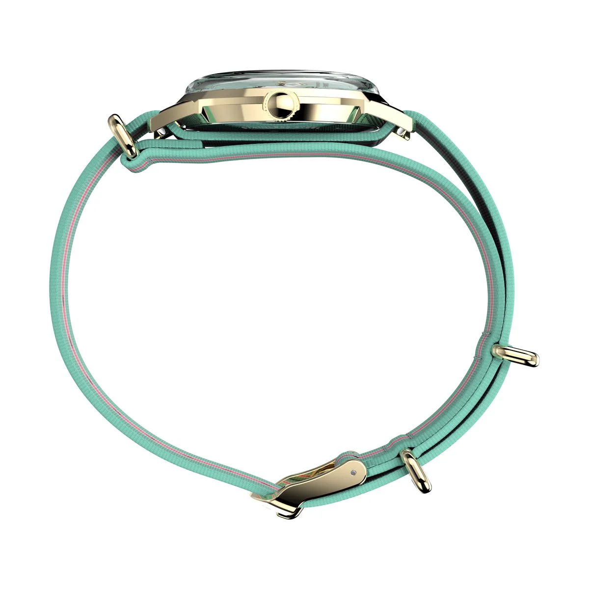 Timex Marlin Round 34mm Green Dial Analog Women Watch - TW2Y49700UJ - Image 2