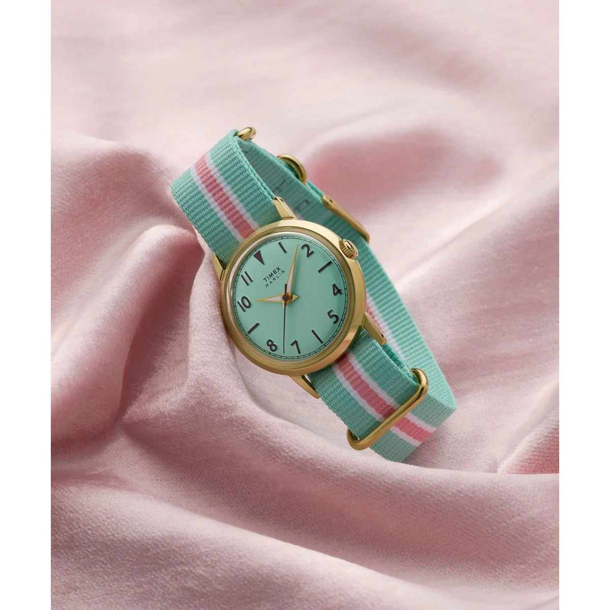 Timex Marlin Round 34mm Green Dial Analog Women Watch - TW2Y49700UJ - Image 6