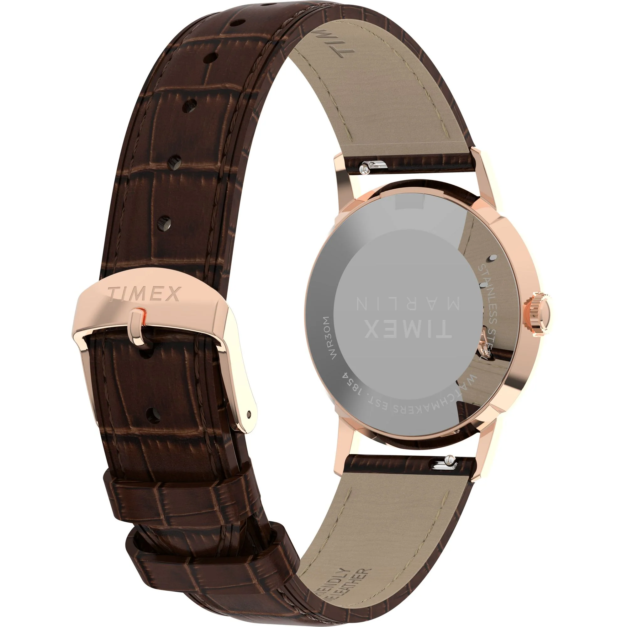 TIMEX Marlin Silver Round Dial Analog Unisex's Watch - TW2Y37700UJ - Image 5